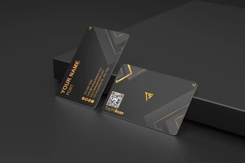tap n scan NFC-VISITING-CARD