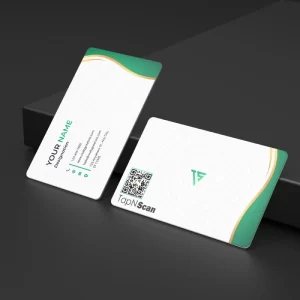 digital-visiting-card white-nfc-visiting-card