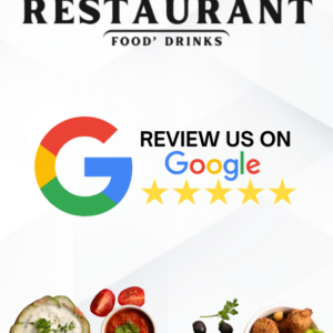 2 Restaurant Rating Boost Card - Customizable